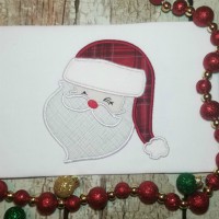 Santa Clause Machine Applique Design 